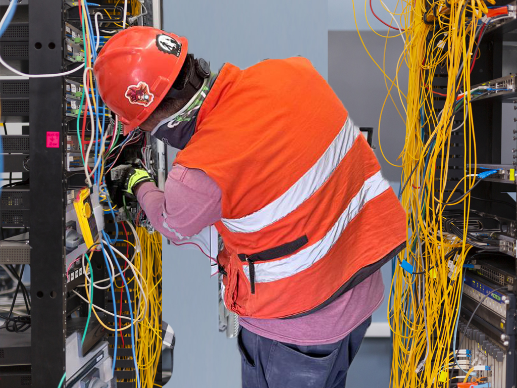 instalación a Fibra Optíca